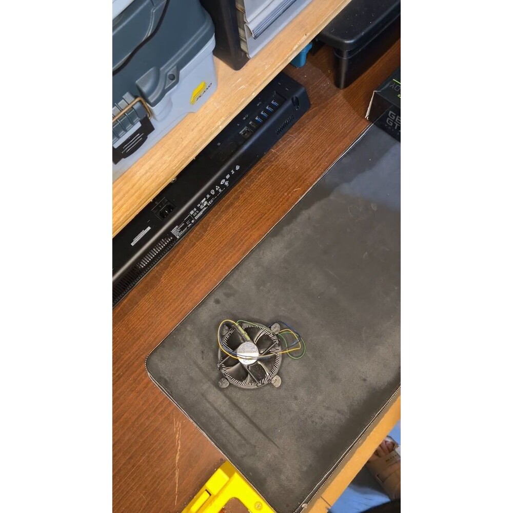 vintage retro pc cpu fan untested